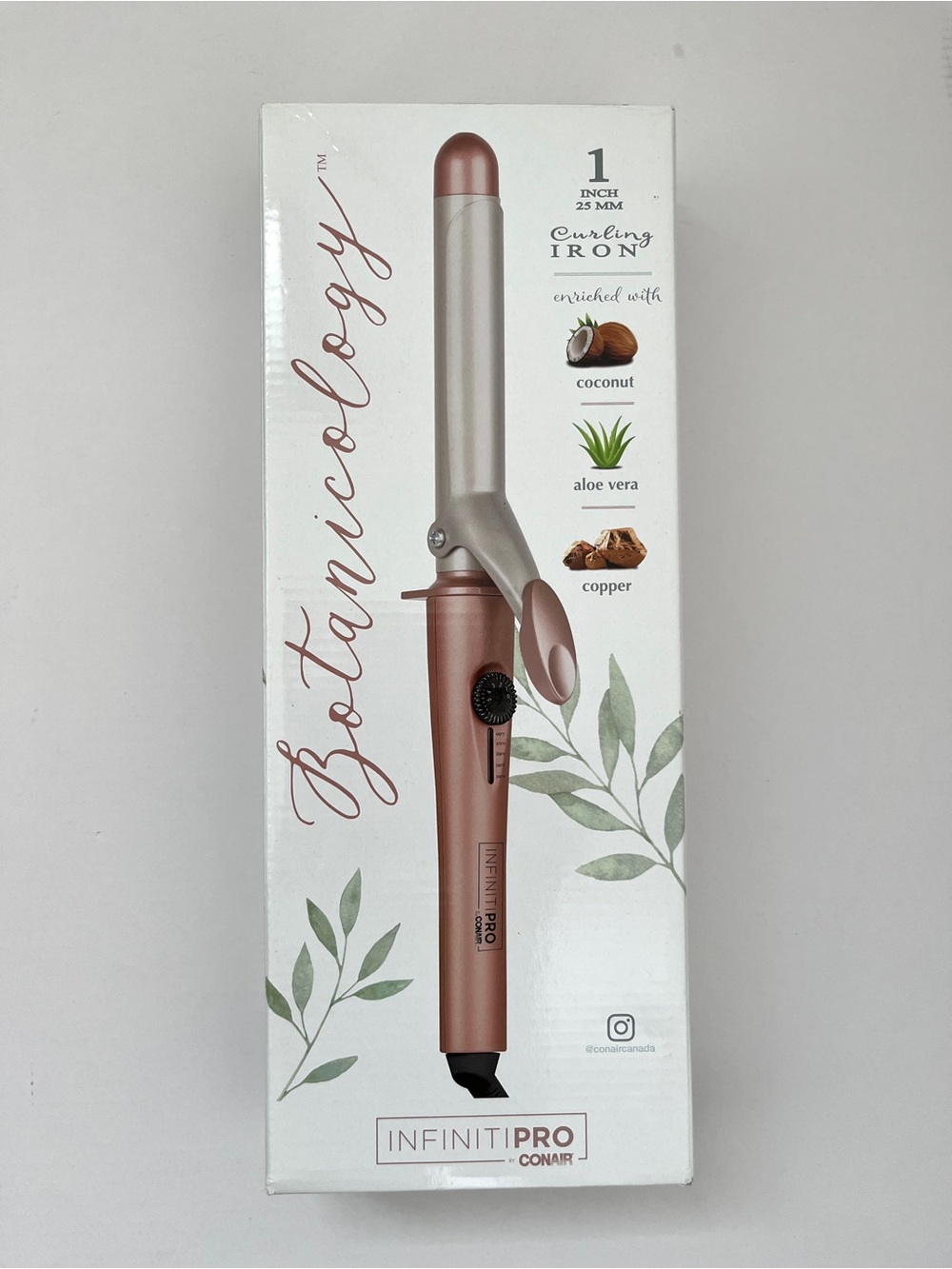INFINITI PRO by Conair Botanicals 1” (25 mm) Curling Iron - Like New